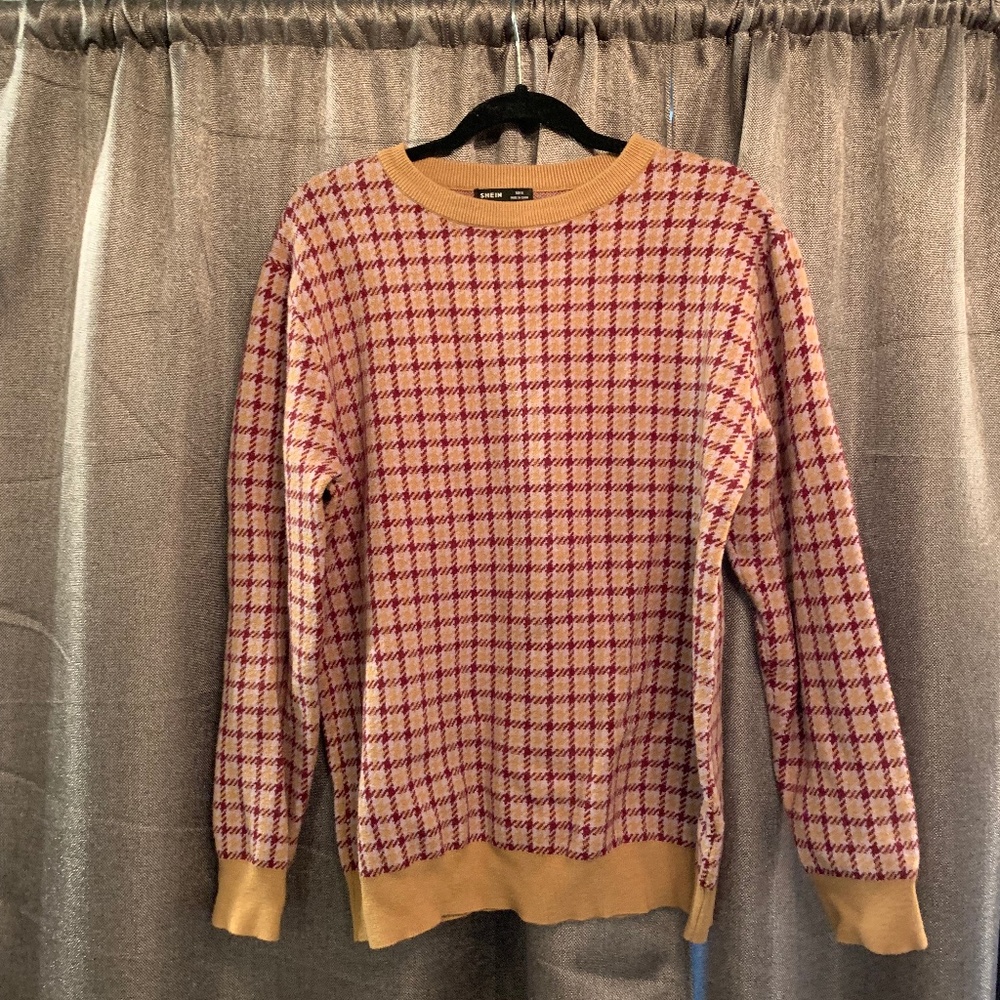 Burnt Red/Orange Crewneck Sweater